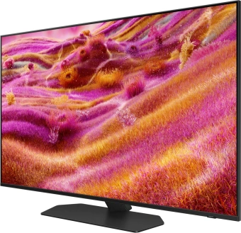 Телевизор QLED Samsung 43" QE43QN90FAUXRU Series 9 черный титан 4K Ultra HD 120Hz DVB-T2 DVB-C DVB-S2 USB WiFi Smart TV - купить недорого с доставкой в интернет-магазине