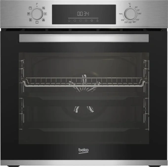 Духовой шкаф Электрический Beko BBIC12300XD нержавеющая сталь/черный - купить недорого с доставкой в интернет-магазине