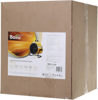 Тепловая пушка электрическая Ballu Prorab 2 BHP-P2-6 желтый/черный - купить недорого с доставкой в интернет-магазине