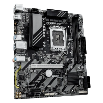 Материнская плата Gigabyte B860M E GEN5 Soc-1851 Intel B860 2xDDR5 mATX AC`97 8ch(7.1) GbLAN RAID+HDMI+DP - купить недорого с доставкой в интернет-магазине
