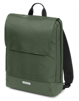 РюкзакДА Moleskine METRO FOLDOVER (ET926MTFBKK6) 31x42x10см полиамид зеленый - купить недорого с доставкой в интернет-магазине