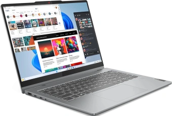 Ноутбук Lenovo IdeaPad 5 14IRU9 Core 5 120U 16Gb SSD512Gb Intel Graphics 14" IPS Touch WUXGA (1920x1200) noOS grey WiFi BT Cam (83DT0077RK) - купить недорого с доставкой в интернет-магазине