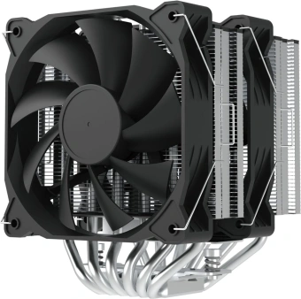 Устройство охлаждения(кулер) Zalman CNPS12X BP Soc-AM5/AM4/1200/1700/1851 черный 4-pin 32.2dB Al+Cu 260W 750gr Ret - купить недорого с доставкой в интернет-магазине