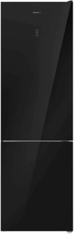 Холодильник Maunfeld MFF200NFB Inverter 2-хкамерн. черный инвертер - купить недорого с доставкой в интернет-магазине