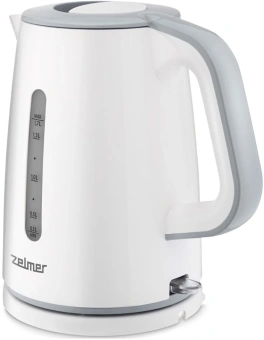 Чайник электрический Zelmer ZCK7620S 1.7л. 2000Вт белый корпус: пластик (71504568P) - купить недорого с доставкой в интернет-магазине