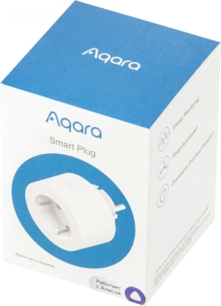 Умная розетка Aqara Smart Plug EU белый (SP-EUC01) - купить недорого с доставкой в интернет-магазине
