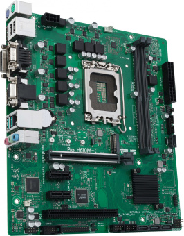 Материнская плата Asus PRO H610M-C-CSM Soc-1700 Intel H610 2xDDR5 mATX AC`97 8ch(7.1) GbLAN+VGA+DVI+HDMI+DP - купить недорого с доставкой в интернет-магазине