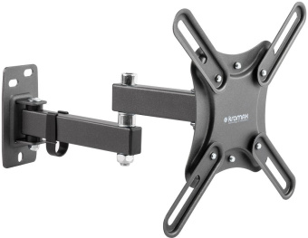 Кронштейн для телевизора Kromax CORBEL-5 черный 15"-42" макс.25кг настенный поворот и наклон - купить недорого с доставкой в интернет-магазине