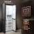 Холодильник Weissgauff WCD 450 Rock Glass NoFrost Inverter 3-хкамерн. графит темный инвертер - купить недорого с доставкой в интернет-магазине