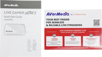 Карта видеозахвата Avermedia Live Gamer Ultra S GC553PRO внешний USB 3.0 - купить недорого с доставкой в интернет-магазине