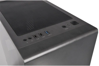 Корпус Thermaltake S100 TG черный без БП mATX 5x120mm 4x140mm 1x200mm 1xUSB3.0 1xUSB3.1 audio bott PSU - купить недорого с доставкой в интернет-магазине
