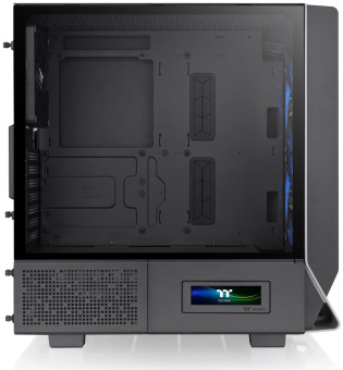 Корпус Thermaltake Ceres 300 TG ARGB черный без БП ATX 3x140mm 2xUSB3.0 1xUSB3.1 audio bott PSU - купить недорого с доставкой в интернет-магазине