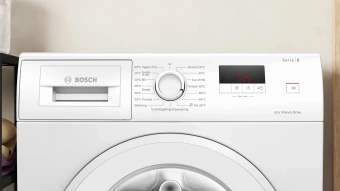 Стиральная машина Bosch Serie 2 WGE03200SN пан.швед. класс: A загр.фронтальная макс.:8кг белый - цена, купить или заказать с доставкой в интернет-магазине Стиральная машина Bosch Serie 2 WGE03200SN пан.швед. класс: A загр.фронтальная макс.:8кг белый - купить недорого с доставкой в интернет-магазине