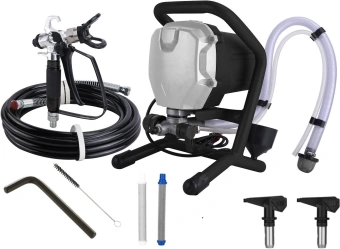 Краскораспылитель Zitrek ZKPM800PRO 1.7л/мин соп.:0.58мм черный/серый - купить недорого с доставкой в интернет-магазине