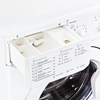 Стиральная машина Indesit EcoTime IWUB 4085 класс: A загр.фронтальная макс.:4кг белый - купить недорого с доставкой в интернет-магазине