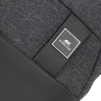 Рюкзак для ноутбука 13.3" Riva 8825 черный полиуретан/полиэстер (8825 BLACK) - купить недорого с доставкой в интернет-магазине