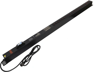 Блок распределения питания Powercom PDU-16AVMS20-18C13-2C19 - купить недорого с доставкой в интернет-магазине
