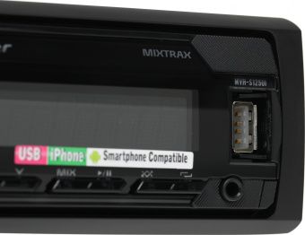 Автомагнитола Pioneer MVH-S125UI 1DIN 4x50Вт ПДУ RDS - купить недорого с доставкой в интернет-магазине