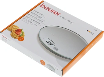 Весы кухонные электронные Beurer KS28 макс.вес:5кг серебристый - купить недорого с доставкой в интернет-магазине