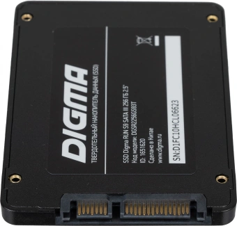 Накопитель SSD Digma SATA-III 256GB DGSR2256GS93T Run S9 2.5" - купить недорого с доставкой в интернет-магазине