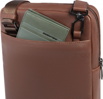 Сумка мужская Piquadro Cronus CA1816S134/M коричневый натур.кожа - купить недорого с доставкой в интернет-магазине