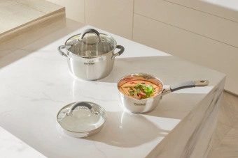 Набор кастрюль Rondell Flamme RDS-340 4 предмета - купить недорого с доставкой в интернет-магазине