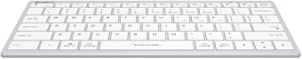 Клавиатура A4Tech FBX51C белый USB беспроводная BT/Radio slim Multimedia (FBX51C WHITE) - купить недорого с доставкой в интернет-магазине