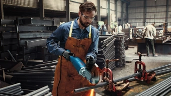 Углошлифовальная машина Bosch GWS 2200-230 RSP 2200Вт 6500об/мин рез.шпин.:M14 d=230мм (06018C1320) - купить недорого с доставкой в интернет-магазине