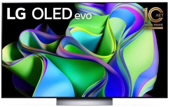 Телевизор OLED LG 65" OLED65C3RLA.ARUB темно-серый/серебристый 4K Ultra HD 120Hz DVB-T DVB-T2 DVB-C DVB-S2 USB WiFi Smart TV - купить недорого с доставкой в интернет-магазине