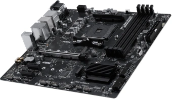 Материнская плата MSI PRO B550M-P Soc-AM4 AMD B550 4xDDR4 mATX AC`97 8ch(7.1) GbLAN RAID+VGA+HDMI+DP - купить недорого с доставкой в интернет-магазине