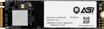Накопитель SSD AGi PCIe 3.0 x4 256GB AGI256G16AI198 AI198 M.2 2280 OEM - купить недорого с доставкой в интернет-магазине