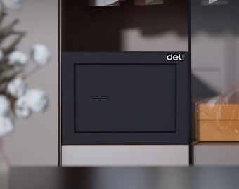 Сейф Deli Srock ET560 170x230x170мм ключевой - купить недорого с доставкой в интернет-магазине