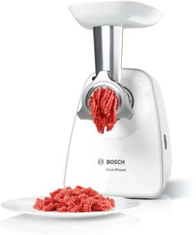 Мясорубка Bosch MFW2510W 1500Вт белый - купить недорого с доставкой в интернет-магазине