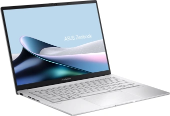 Ноутбук Asus Zenbook 14 OLED UX3405MA-QD988 Core Ultra 5 125H 16Gb SSD512Gb Intel Arc 14" OLED FHD+ (1920x1200) без ОС silver WiFi BT Cam Bag (90NB11R2-M01SN0) - купить недорого с доставкой в интернет-магазине