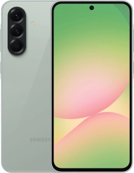 Смартфон Samsung SM-A566E Galaxy A56 5G 256Gb 8Gb зеленый моноблок 3G 4G 2Sim 6.7" 1080x2340 Android 15 50Mpix 802.11 a/b/g/n/ac/ax NFC GPS GSM900/1800 GSM1900 Protect - купить недорого с доставкой в интернет-магазине