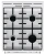 Плита Газовая Gorenje GG5A12WH белый (без крышки) реш.сталь - цена, купить или заказать с доставкой в интернет-магазине Плита Газовая Gorenje GG5A12WH белый (без крышки) реш.сталь - купить недорого с доставкой в интернет-магазине