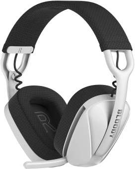 Наушники с микрофоном A4Tech Bloody GR280 Sports белый мониторные BT/Radio/3.5mm оголовье (GR280 SPORTS) - купить недорого с доставкой в интернет-магазине