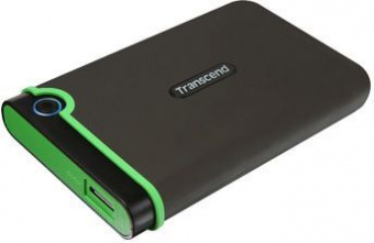 Жесткий диск Transcend USB 3.0 2Tb TS2TSJ25M3S StoreJet 25M3S (5400rpm) 2.5" серый - купить недорого с доставкой в интернет-магазине