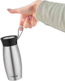 Термокружка для напитков Rondell Breve RDS-1882 0.5л. стальной матовый картонная коробка - купить недорого с доставкой в интернет-магазине