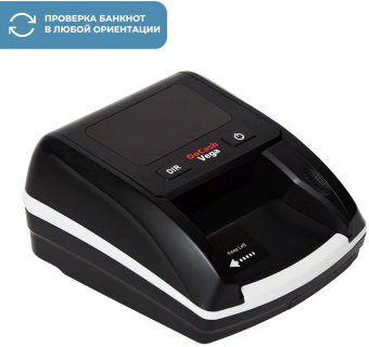 Детектор банкнот DoCash Vega 13566 автоматический рубли АКБ - купить недорого с доставкой в интернет-магазине