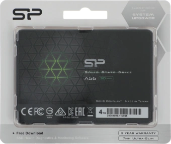 Накопитель SSD Silicon Power SATA-III 4TB SP004TBSS3A56A25 Ace A56 2.5" - купить недорого с доставкой в интернет-магазине