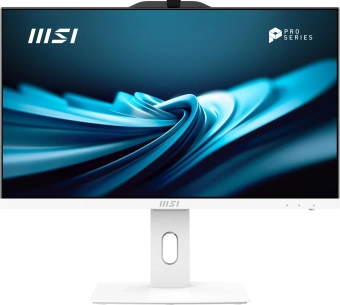 Моноблок MSI Pro AP242P 14M-687RU 23.8" Full HD i7 14700 (2.1) 16Gb SSD512Gb UHDG 770 Windows 11 Pro GbitEth WiFi BT 120W клавиатура мышь Cam белый 1920x1080 - купить недорого с доставкой в интернет-магазине