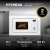 Микроволновая печь Hyundai HBW 2040 WG 20л. 800Вт белый (встраиваемая) - цена, купить или заказать с доставкой в интернет-магазине Микроволновая печь Hyundai HBW 2040 WG 20л. 800Вт белый (встраиваемая) - купить недорого с доставкой в интернет-магазине