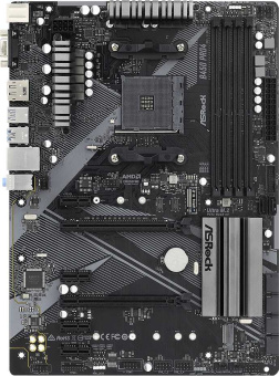 Материнская плата Asrock B450 PRO4 R2.0 Soc-AM4 AMD B450 4xDDR4 ATX AC`97 8ch(7.1) GbLAN RAID+VGA+HDMI+DP - купить недорого с доставкой в интернет-магазине