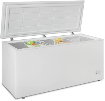 Морозильный ларь Бирюса Б-455KX белый 160Вт - купить недорого с доставкой в интернет-магазине