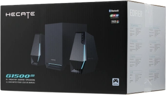 Колонки Edifier G1500 MAX 2.1 черный 30Вт BT - купить недорого с доставкой в интернет-магазине