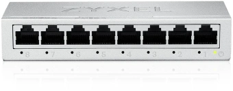 Коммутатор Zyxel GS-108BV5-EU0101F (L2) 8x1Гбит/с неуправляемый - купить недорого с доставкой в интернет-магазине