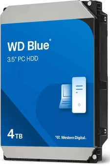 Жесткий диск WD SATA-III 4TB WD40EZZX Desktop Blue (5400rpm) 128Mb 3.5" - купить недорого с доставкой в интернет-магазине