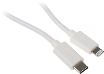 Комплект зар./устр. Hama H-183317 3A (PD) USB Type-C для Apple белый (00183317) - купить недорого с доставкой в интернет-магазине