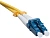 Патч-корд Cabeus FOP(D)-9-LC-LC-1M 2x9/125 OS2 LC дуплекс-LC дуплекс 1м LSZH желтый